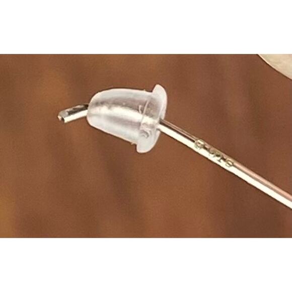 Sterling Silver Spiral Dangle Wire Earrings - Picture 6 of 11